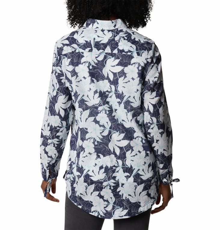 Сорочка Columbia Camp Henry™ II Tunic W - темно-синій/білий