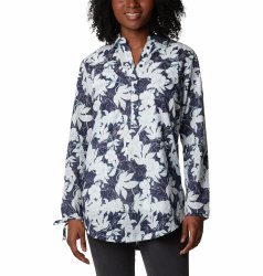 Сорочка Columbia Camp Henry™ II Tunic W - темно-синій/білий