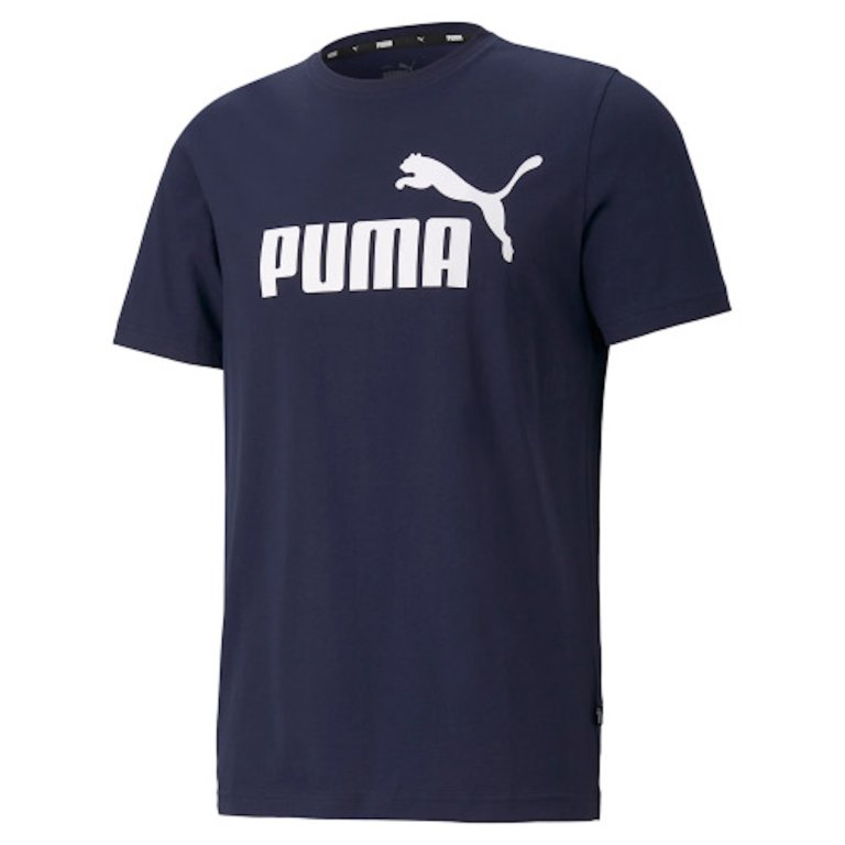 Футболка Puma ESS Logo Tee M - синя