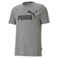 Футболка Puma ESS Logo Tee M - сіра