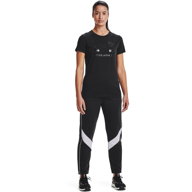Футболка Under Armour Live Sportstyle Graphic SSC W - чорна