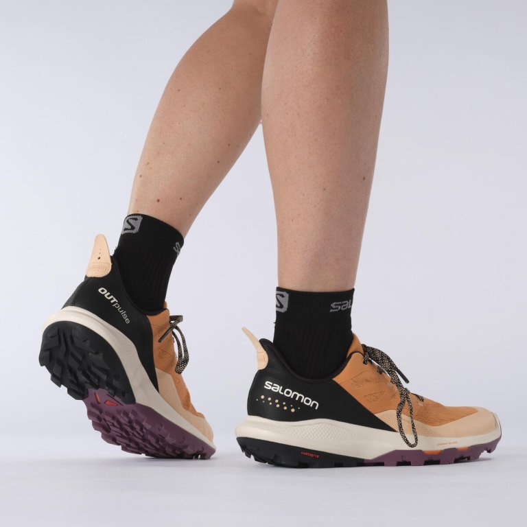 Взуття Salomon OUTpulse GTX W - коричневий