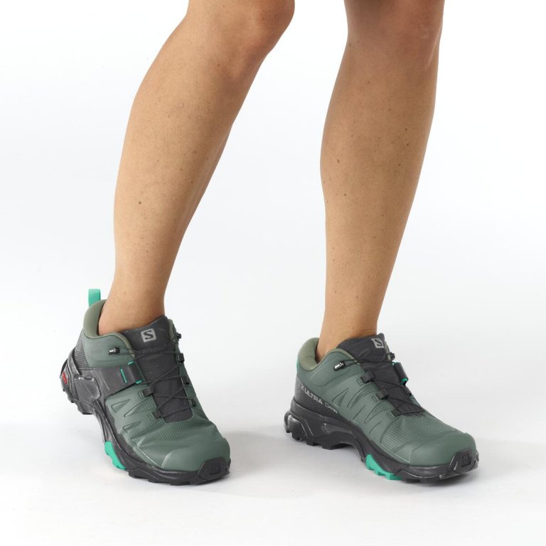 Кросівки Salomon X Ultra 4 GTX W - зелені/чорні