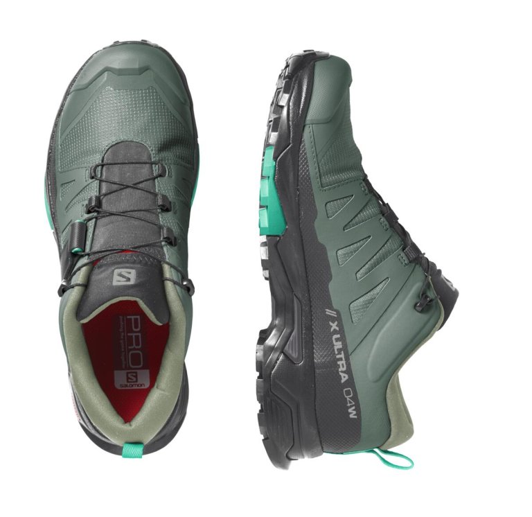 Кросівки Salomon X Ultra 4 GTX W - зелені/чорні