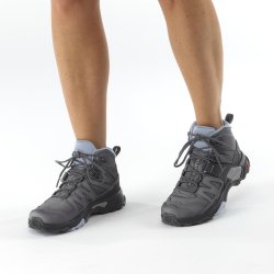 Взуття Salomon X Ultra 4 Mid GTX W - сірі/чорні