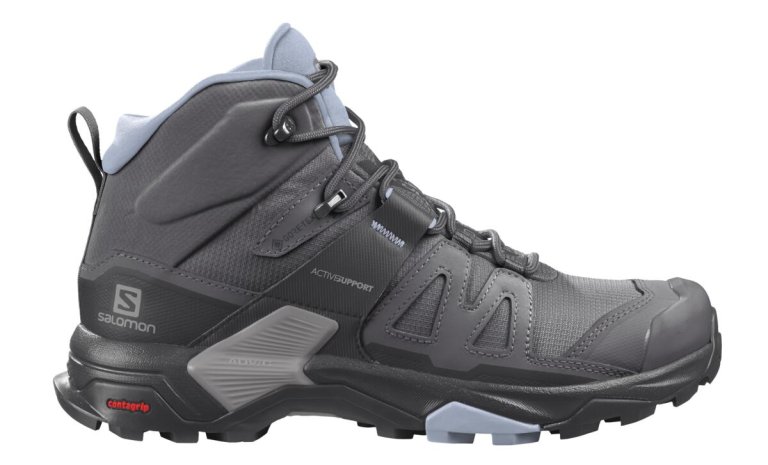 Взуття Salomon X Ultra 4 Mid GTX W - сірі/чорні