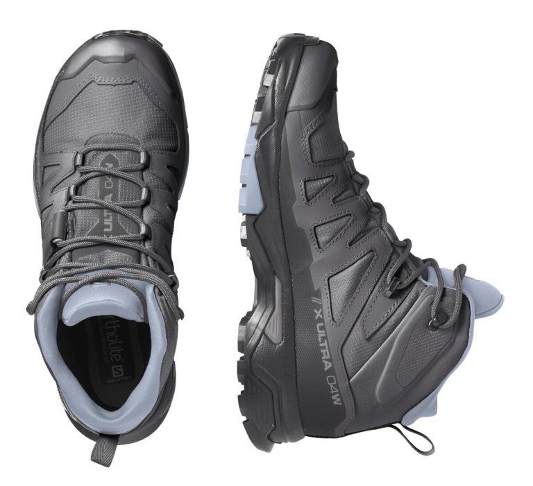 Взуття Salomon X Ultra 4 Mid GTX W - сірі/чорні
