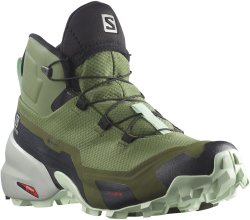Взуття Salomon CROSS HIKE MID GTX W - зелені