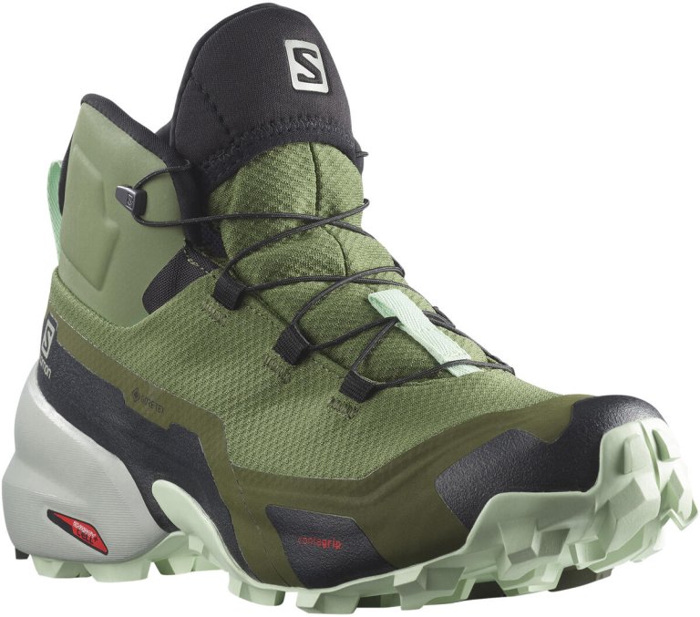 Взуття Salomon CROSS HIKE MID GTX W - зелені