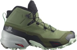 Взуття Salomon CROSS HIKE MID GTX W - зелені