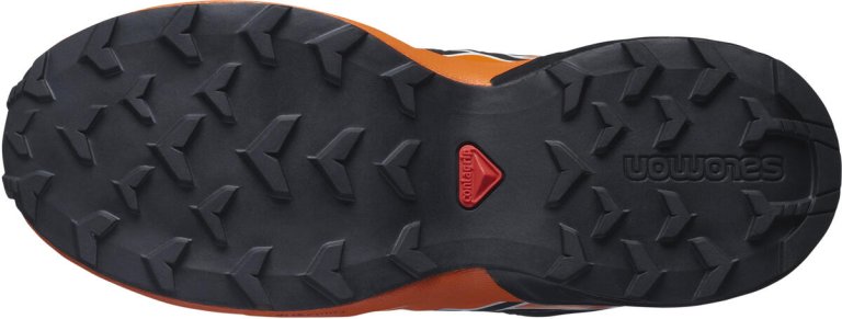 Взуття Salomon SPEEDCROSS J - сірий/помаранчевий
