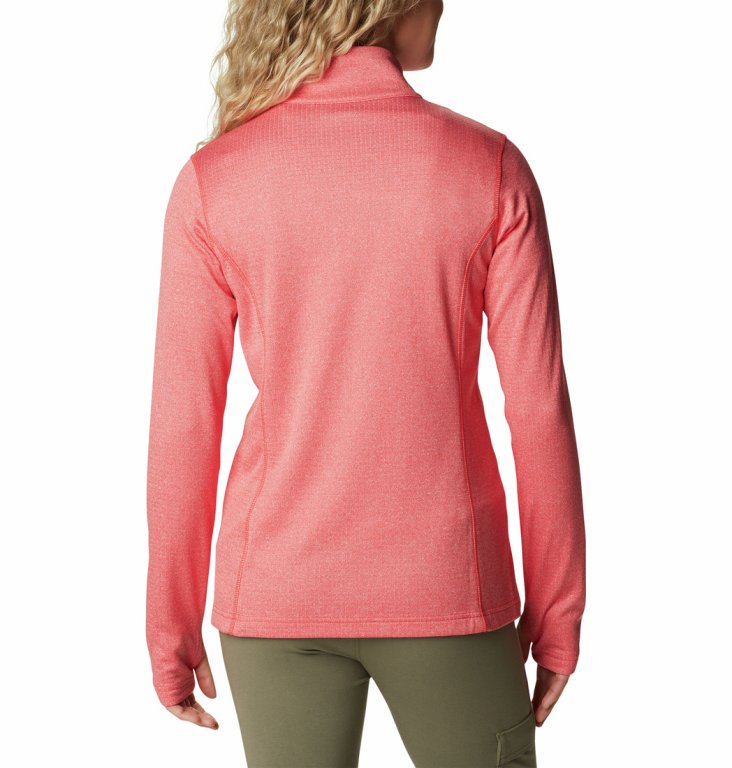 Світшот Columbia Park View™ Grid Fleece Full Zip W - рожевий
