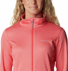 Світшот Columbia Park View™ Grid Fleece Full Zip W - рожевий