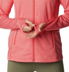 Світшот Columbia Park View™ Grid Fleece Full Zip W - рожевий