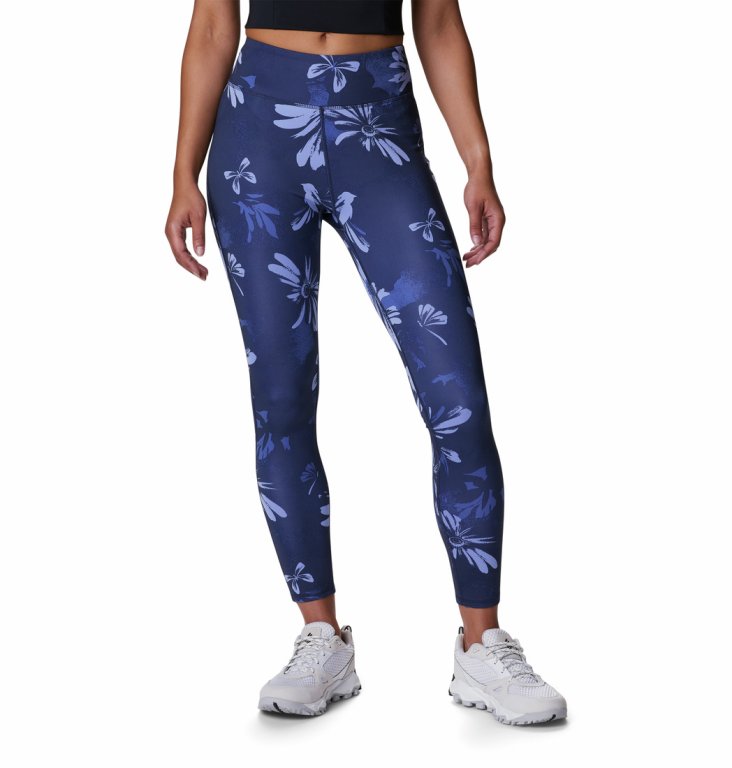 Легінси Columbia Lodge™ Print 7/8 Tight W - сині (стандартна довжина)