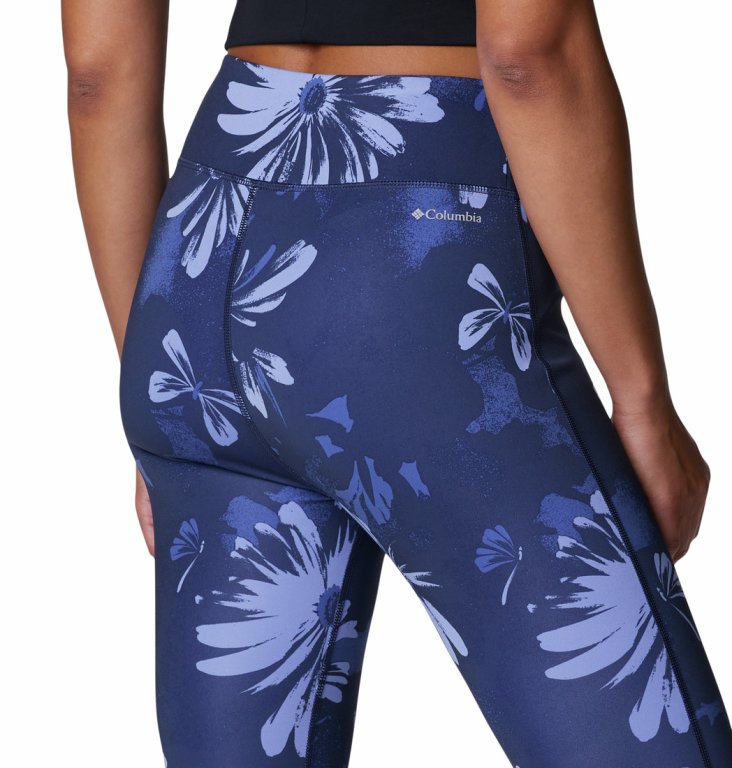 Легінси Columbia Lodge™ Print 7/8 Tight W - сині (стандартна довжина)