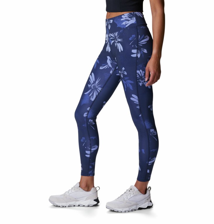 Легінси Columbia Lodge™ Print 7/8 Tight W - сині (стандартна довжина)