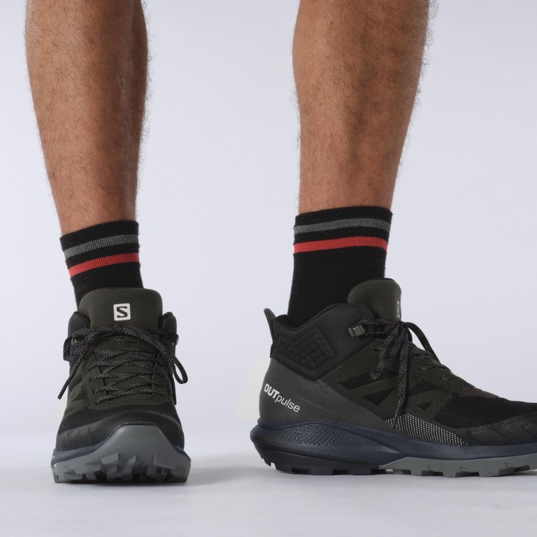 Взуття Salomon OUTpulse Mid GTX M - чорний