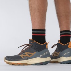 Взуття Salomon OUTpulse Mid GTX M - синій/коричневий