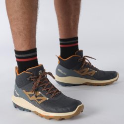 Взуття Salomon OUTpulse Mid GTX M - синій/коричневий