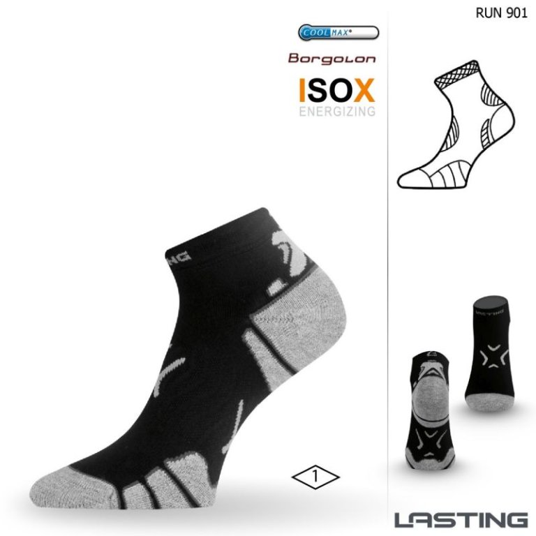 Шкарпетки RUN Socks - чорні