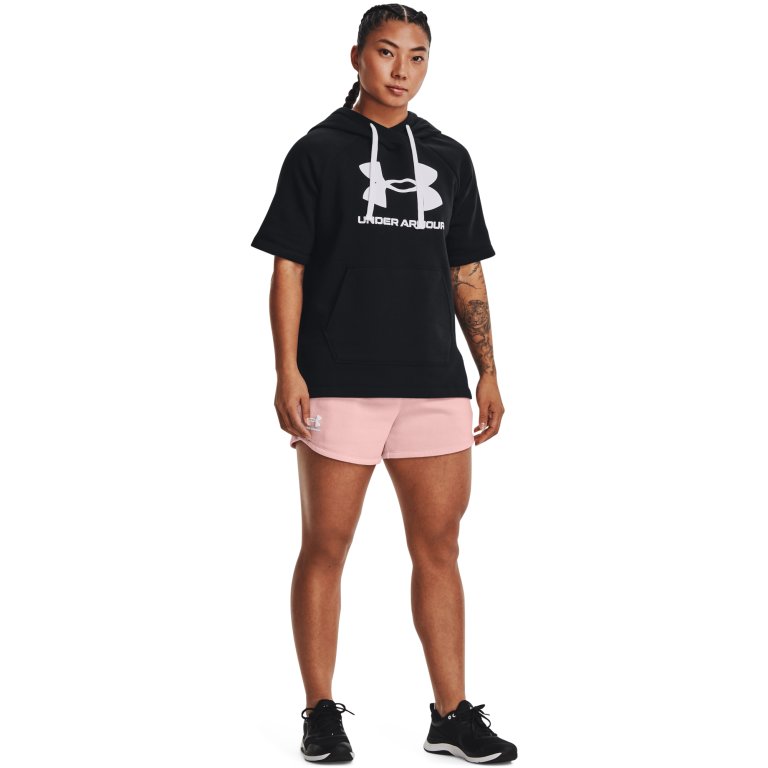 Шорти жіночі Under Armour Rival Fleece Short W - рожеві