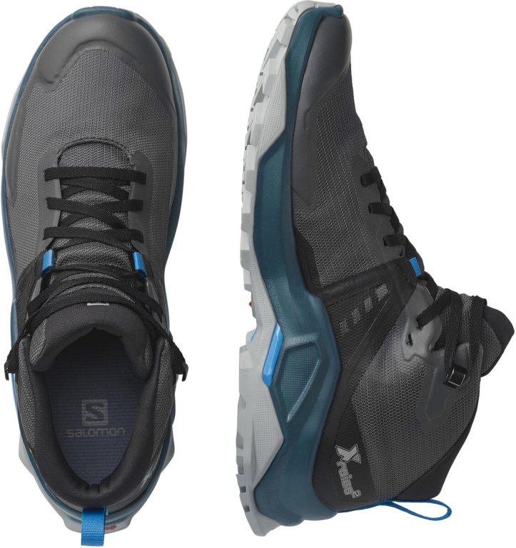 Взуття Salomon X RAISE 2 MID GTX M - чорний/синій