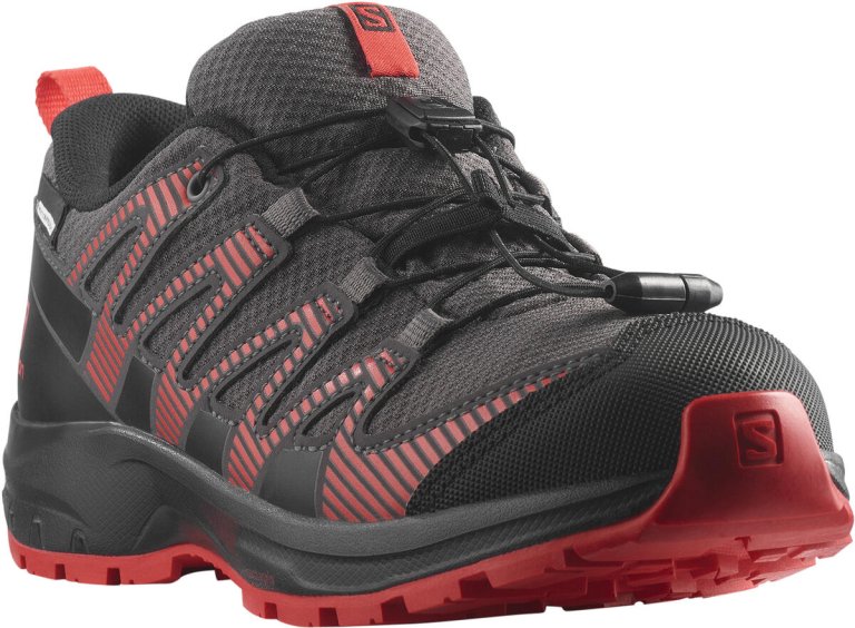 Взуття Salomon XA PRO V8 CSWP J - чорний/червоний