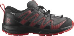 Взуття Salomon XA PRO V8 CSWP J - чорний/червоний
