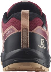 Взуття Salomon XA PRO V8 CSWP J - бордовий/бежевий