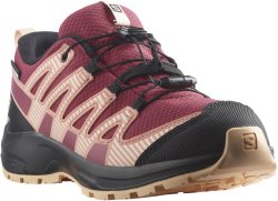 Взуття Salomon XA PRO V8 CSWP J - бордовий/бежевий