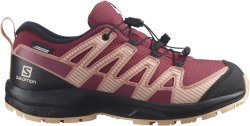 Взуття Salomon XA PRO V8 CSWP J - бордовий/бежевий