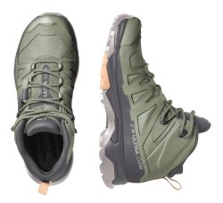 Взуття Salomon X Ultra 4 Mid GTX W - зелені/чорні