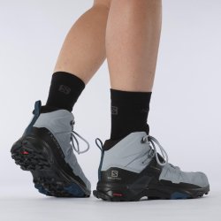Взуття Salomon X Ultra 4 Mid Wide GTX W - сірі/чорні