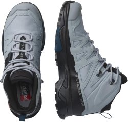 Взуття Salomon X Ultra 4 Mid Wide GTX W - сірі/чорні