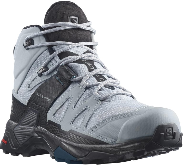 Взуття Salomon X Ultra 4 Mid Wide GTX W - сірі/чорні