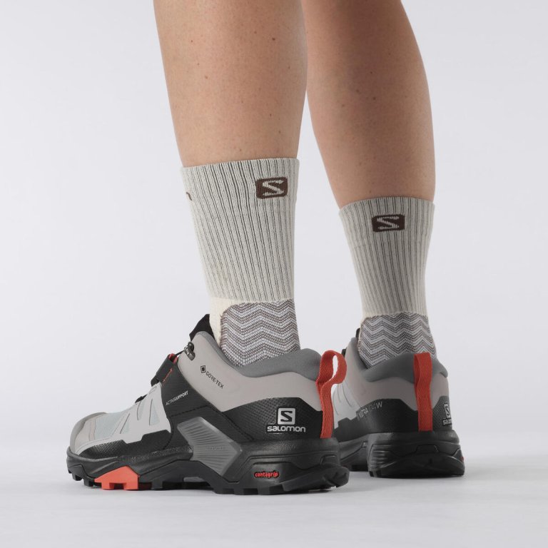 Кросівки Salomon X Ultra 4 Wide GTX W - сірі/чорні