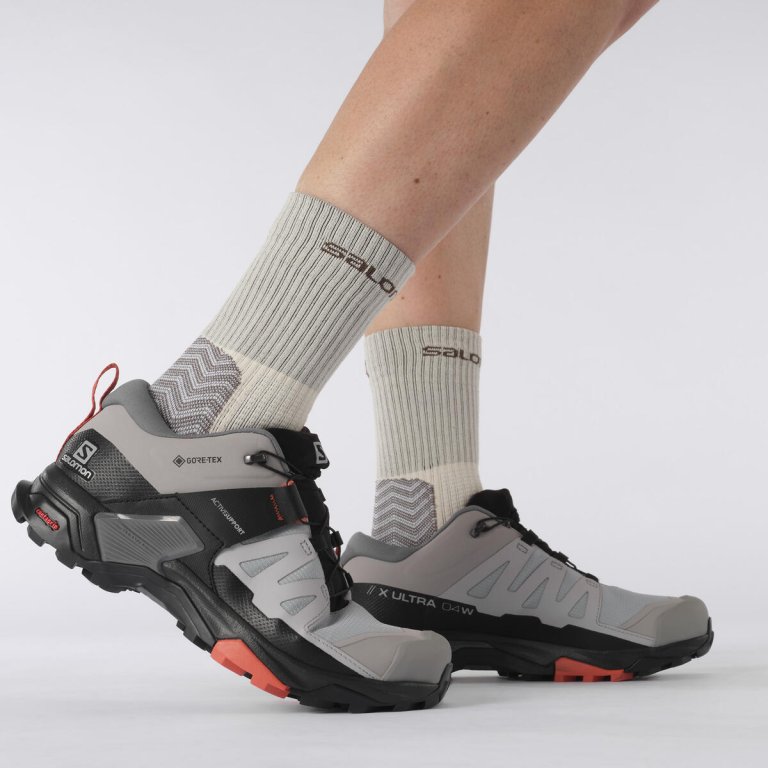 Кросівки Salomon X Ultra 4 Wide GTX W - сірі/чорні