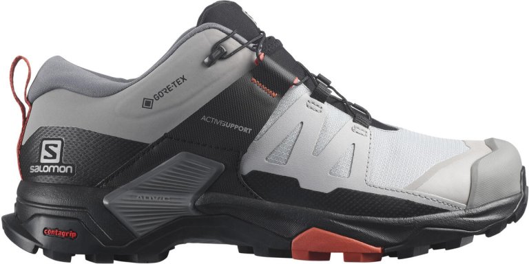 Кросівки Salomon X Ultra 4 Wide GTX W - сірі/чорні