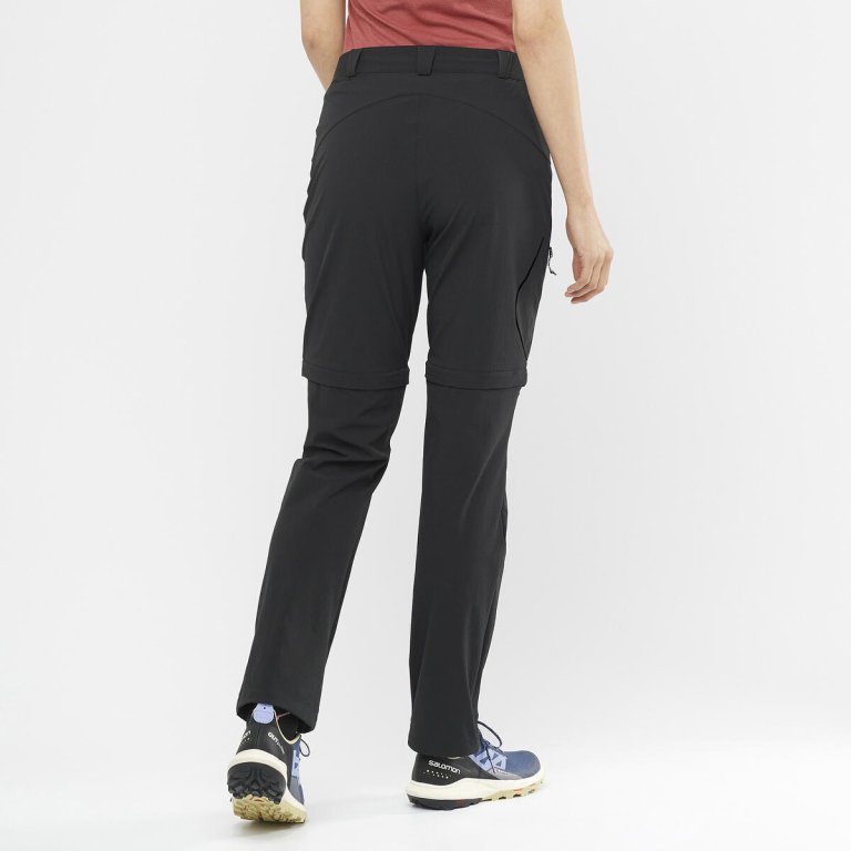 Штани Salomon WAYFARER ZIP OFF PANT W - чорний