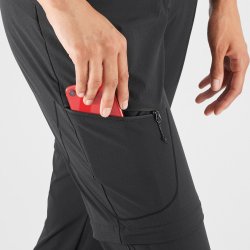 Штани Salomon WAYFARER ZIP OFF PANT W - чорний