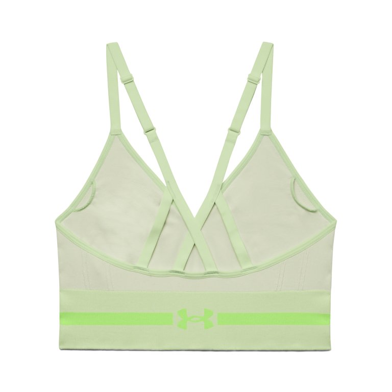 Бюстгальтер Under Armour UA Seamless Low Long Htr Bra W - зелений