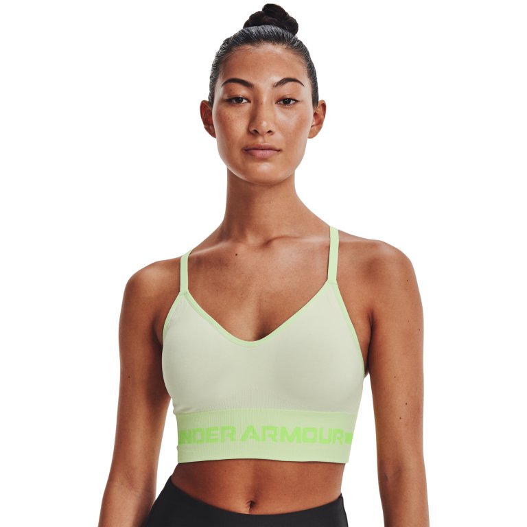 Бюстгальтер Under Armour UA Seamless Low Long Htr Bra W - зелений