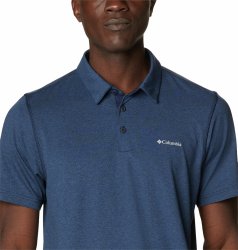 Футболка Columbia Tech Trail™ Polo M - темно-синя