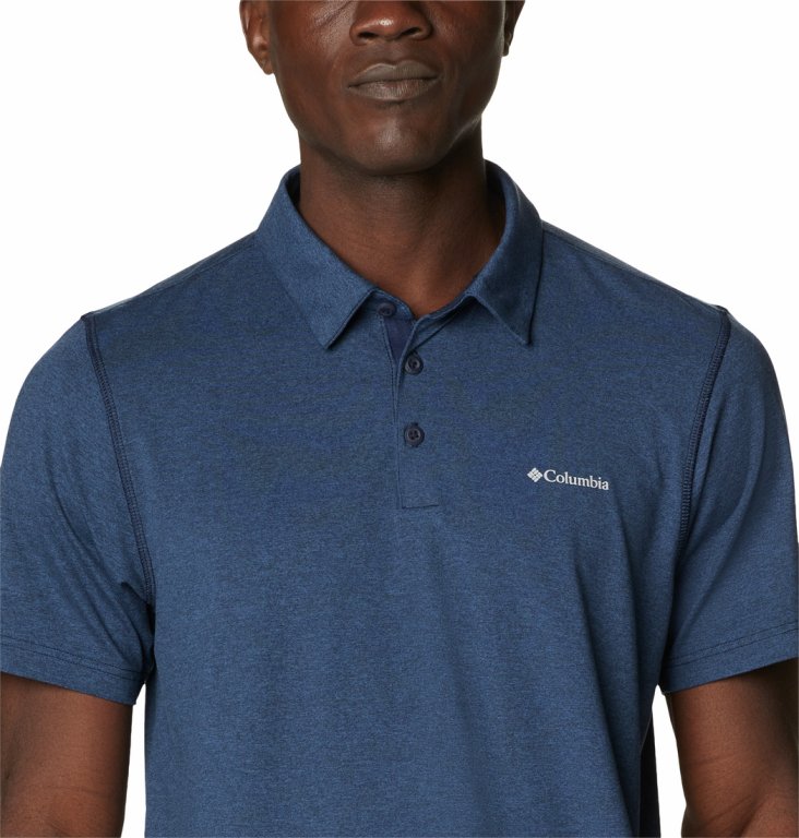 Футболка Columbia Tech Trail™ Polo M - темно-синя