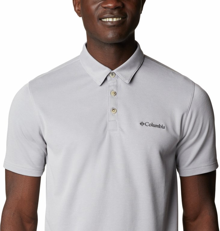 Футболка Columbia Nelson Point™ Polo M - сіра