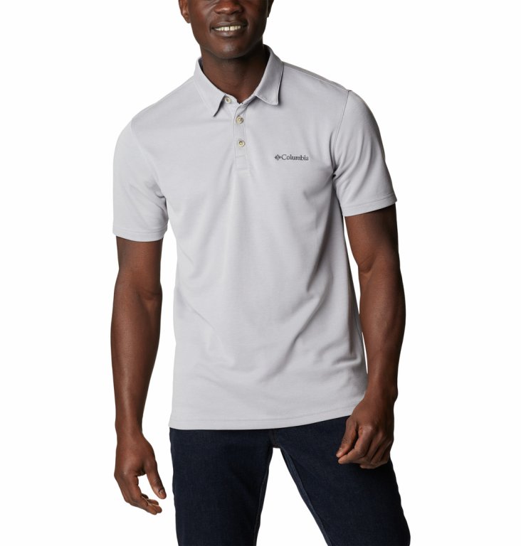 Футболка Columbia Nelson Point™ Polo M - сіра