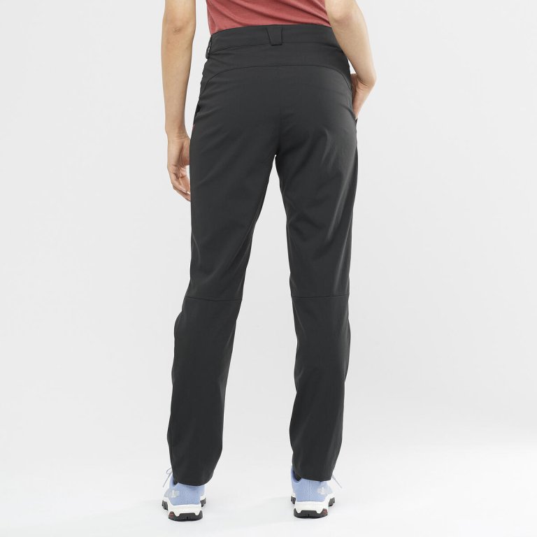 Штани Salomon OUTRACK PANTS W - чорні (стандартна довжина)