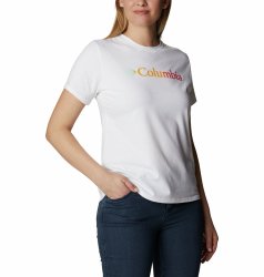 Tričko Columbia Sun Trek™ SS Graphic Tee W - bílá