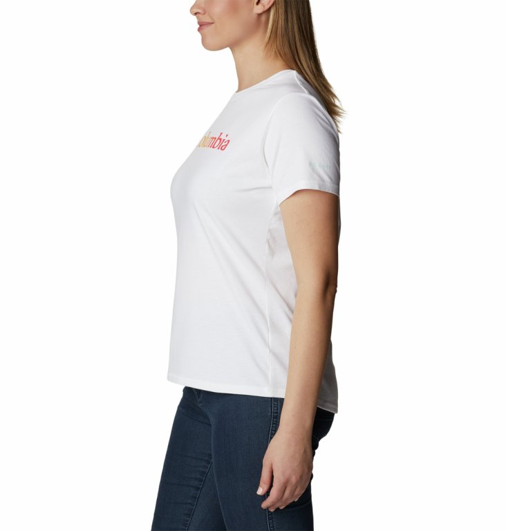 Tričko Columbia Sun Trek™ SS Graphic Tee W - bílá